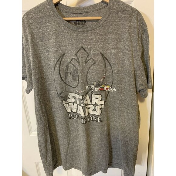 Star Wars Rogue One Men’s Sz‎ XL X Wing Rebel Gray - Picture 4 of 7